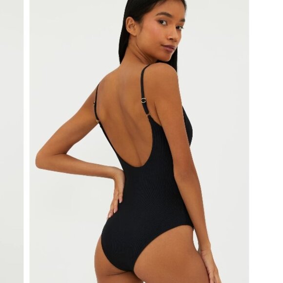 Beach Riot Reese One Piece – Core Collection – Black – Size M – NWOT - Picture 1 of 8